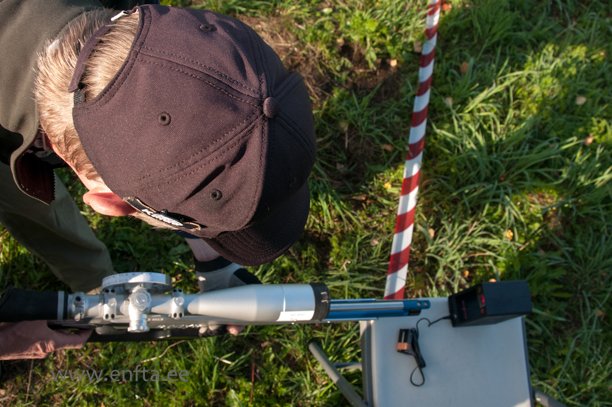 Little velocity measuring before the second competition day
